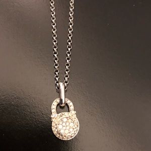 Michael Kors lock necklace